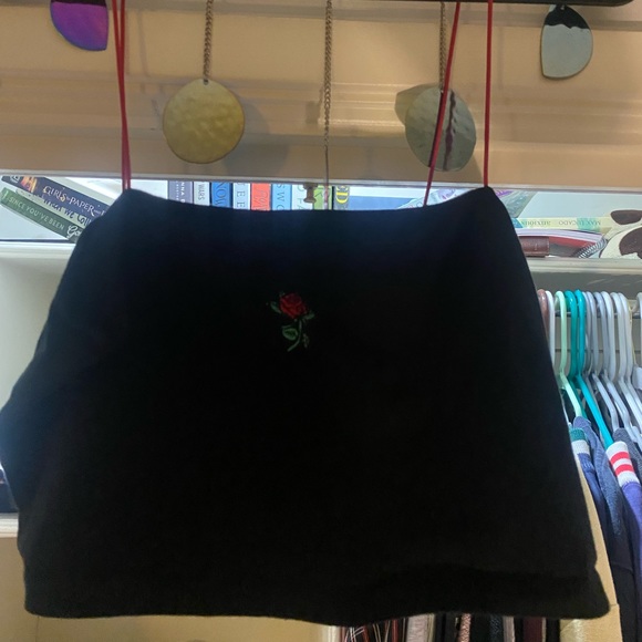 Truly madly deeply rose cropped tank - Picture 2 of 3